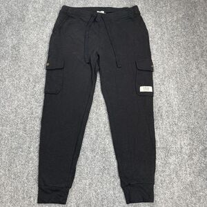 FRYE & Co Foxtail Heritage Sweatpants Joggers Size Medium Black FMF1K516